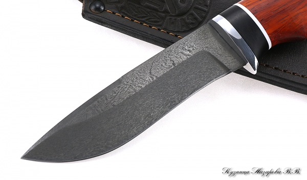 Knife Gyrfalcon H12MF black hornbeam paduk