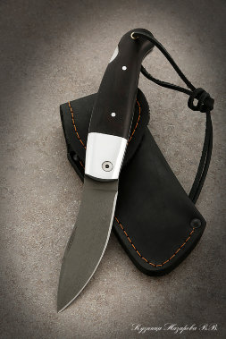 Folding knife Ramp steel H12MF lining Black hornbeam