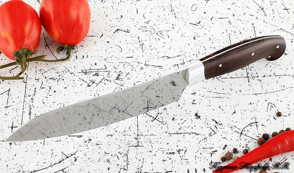 Knife Chef No. 11 steel 95h18 handle duralumin wenge