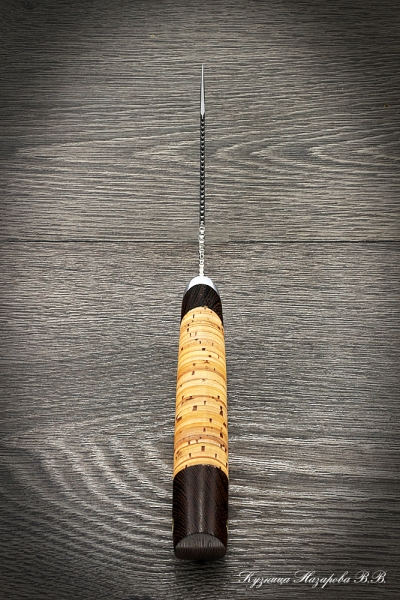 Hunting knife Fisherman 2 95h18 birch bark (inscription)