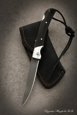 Нож складной Мексиканец сталь Х12МФ накладки черный граб