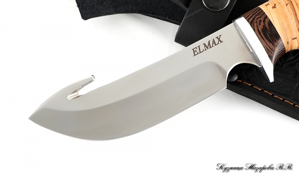 Нож Шкуросъемный Elmax береста