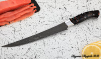 Knife Chef No. 7 steel H12MF handle acrylic brown