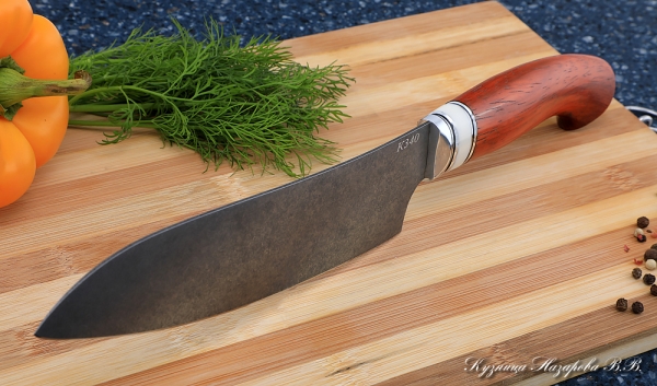 Knife Chef No. 11 steel K340 handle paduk acrylic