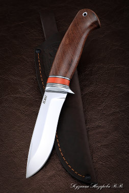 Gyrfalcon knife steel Elmax Bubinga acrylic