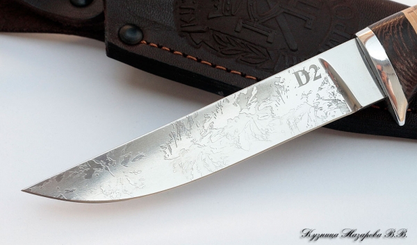 Knife Cardinal D2 birch bark
