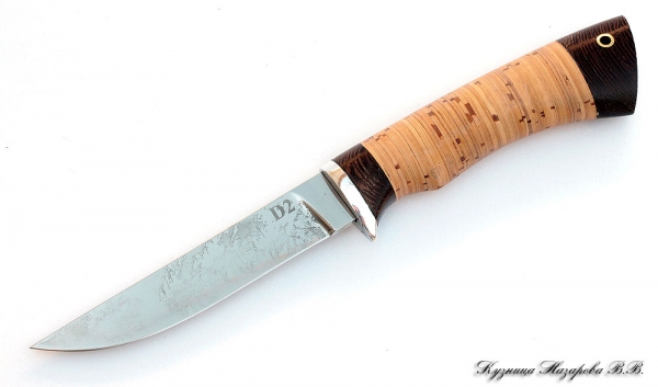 Knife Cardinal D2 birch bark