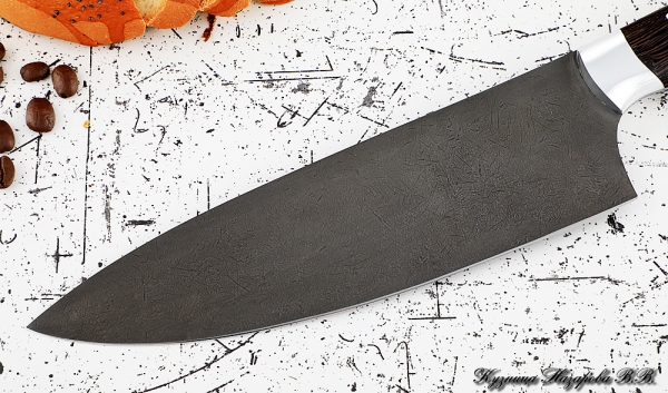 Knife Chef No. 13 steel H12MF handle duralumin wenge