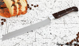 Knife Chef No. 15 steel 95h18 handle duralumin wenge