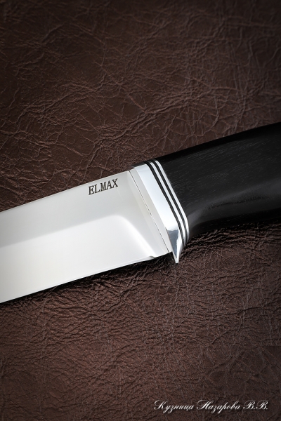 Нож Бизон ELMAX черный граб