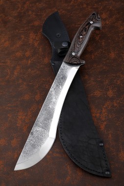 Нож Мачете №10 сталь 95Х18 цельнометаллическая рукоять венге