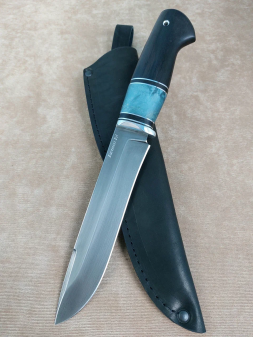 Нож Варан Р18 карельская береза и черный граб (распродажа)  
