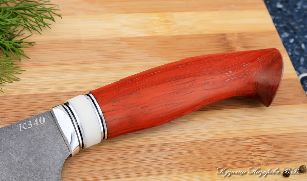Knife Chef No. 9 steel K340 handle paduk acrylic