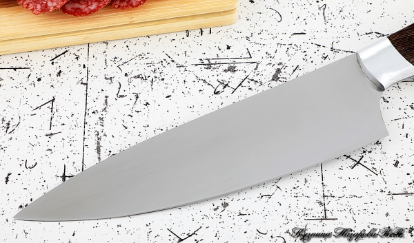 Knife Chef No. 12 steel 95h18 handle duralumin wenge