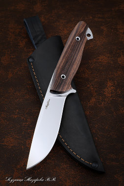 Нож №1 Х12МФ ЦМ (полные спуски) палисандр