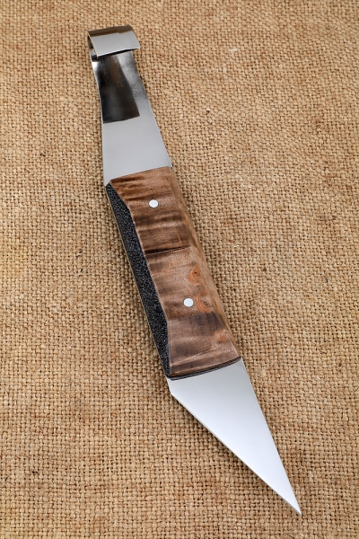 Knife for a real fisherman steel Elmax CM Karelian birch