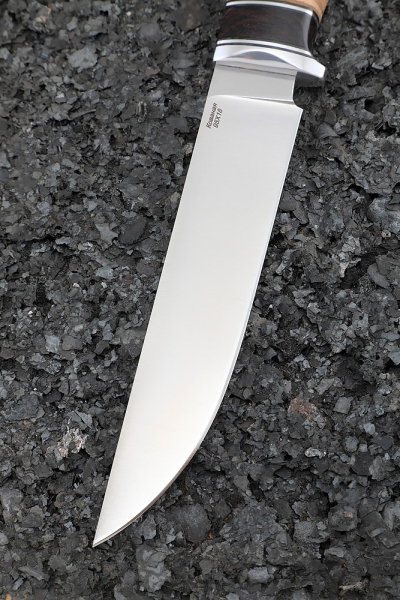 Нож Засапожный 95х18 рукоять береста