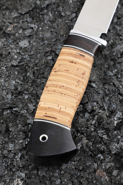 Shoe knife 95x18 birch bark handle