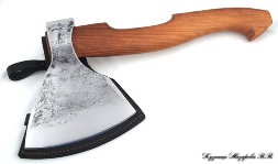 Axe 18 Meat carbon HVG with traces of forging
