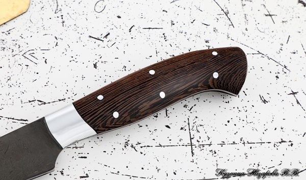 Knife Chef No. 5 steel H12MF handle duralumin wenge