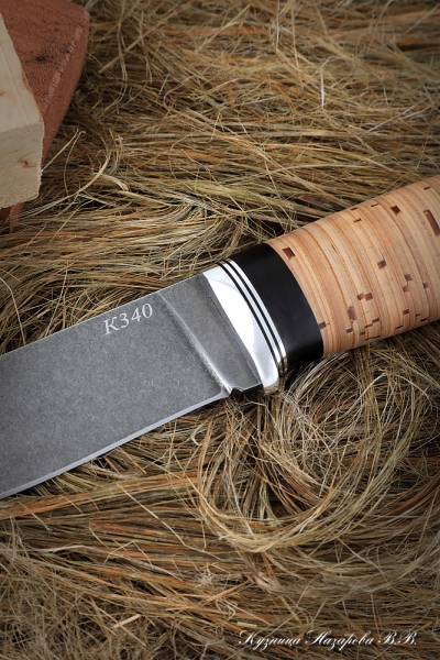 Knife Huntsman K340 birch bark black hornbeam