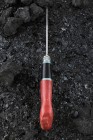 Knife Wave Elmax steel handle combined: black hornbeam Karelian birch