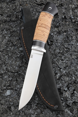Нож Путник 95х18 рукоять береста