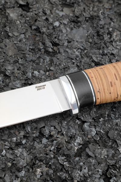 Knife Wayfarer 95x18 birch bark handle