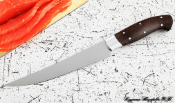 Knife Chef No. 6 steel 95h18 handle duralumin wenge