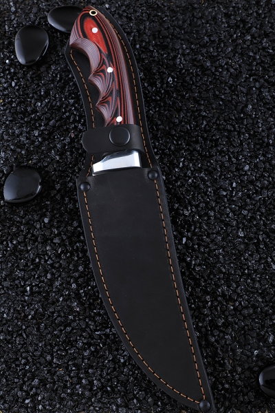 Uzbek all-metal knife S390 handle G10 (Coutellia)