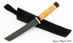 Knife Tanto X12MF birch bark