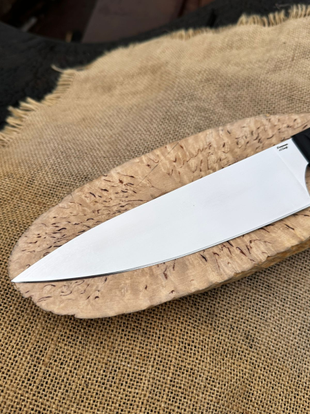 Шеф нож № 12 из стали х12мф, рукоять полимер 