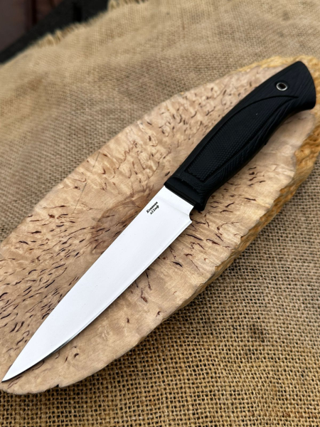 Шеф нож № 2 из стали х12мф, рукоять полимер 