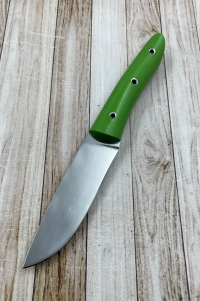 Нож "Барс" цм сталь х12мф, накладки G10 зеленые (распродажа)  