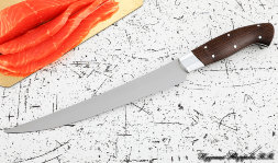 Knife Chef No. 7 steel 95h18 handle duralumin wenge