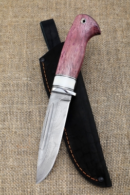 Boydan knife from bearing handle amaranth acrylic