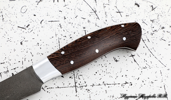 Knife Chef No. 7 steel H12MF handle duralumin wenge