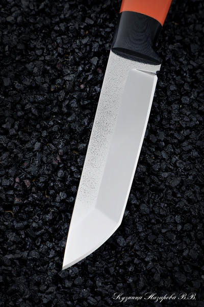 Нож №20 Elmax ЦМ G10 оранжевая + черная