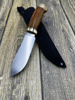 Knife steel KN-01 rosewood handle (SALE)