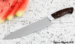 Knife Chef No. 14 steel 95h18 handle duralumin wenge