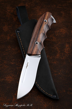 Нож №5 Х12МФ ЦМ (полные спуски) палисандр