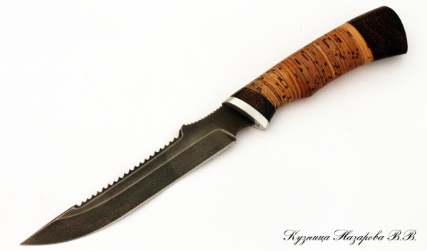 Knife Fisherman 2 HV-5 birch bark