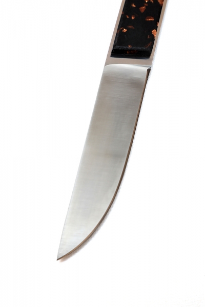 Нож Нерпа 2 Elmax акрил коричневый (Coutellia)
