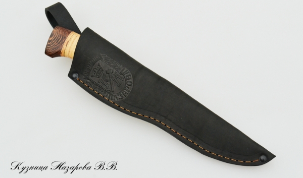 Knife Raven 95x18 birch bark