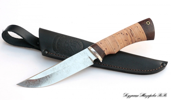 Knife Gadfly 2 D2 birch bark