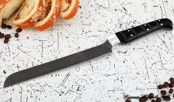 Knife Chef No. 15 steel H12MF handle acrylic black