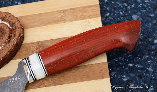 Knife Chef No. 15 steel K340 handle paduk acrylic