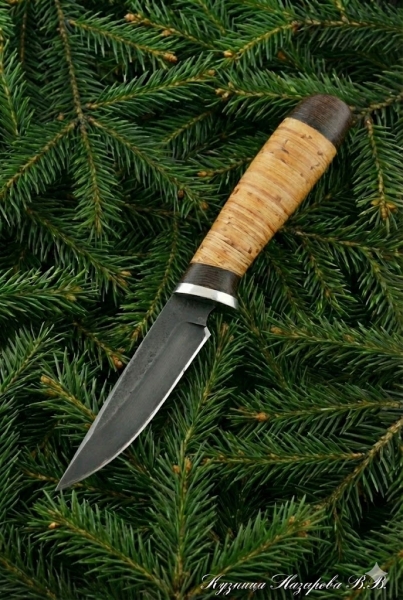 Нож Ласка х12МФ береста