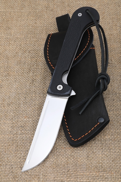 Нож складной Пчак сталь х12мф накладки G10 с вырезанием