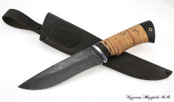 Knife Wasp HV-5 birch bark